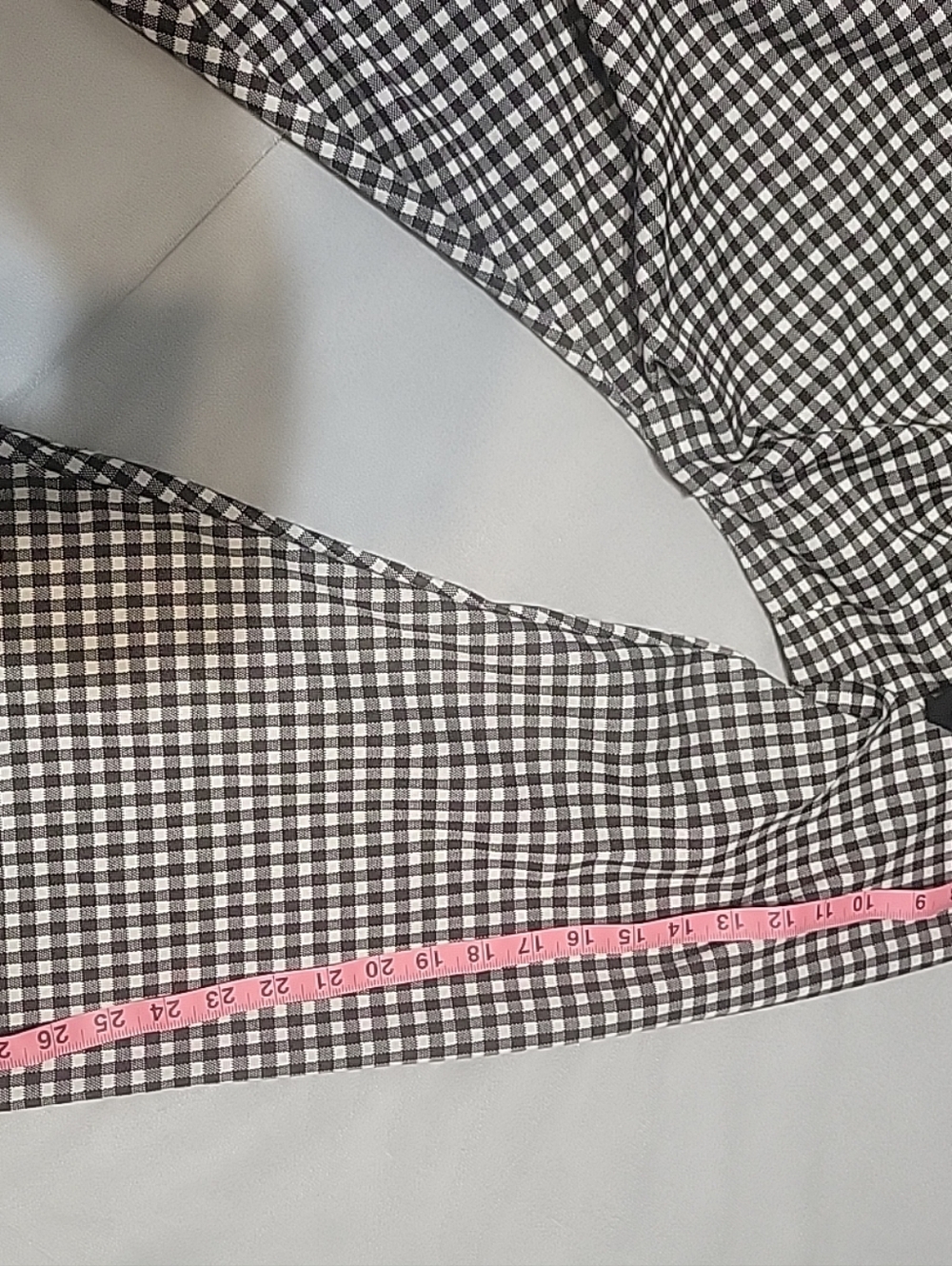 Cider Curby Houndstooth Tie-Shoulder Mini Dress in Black and Cream 4XL New - Picture 7 of 8